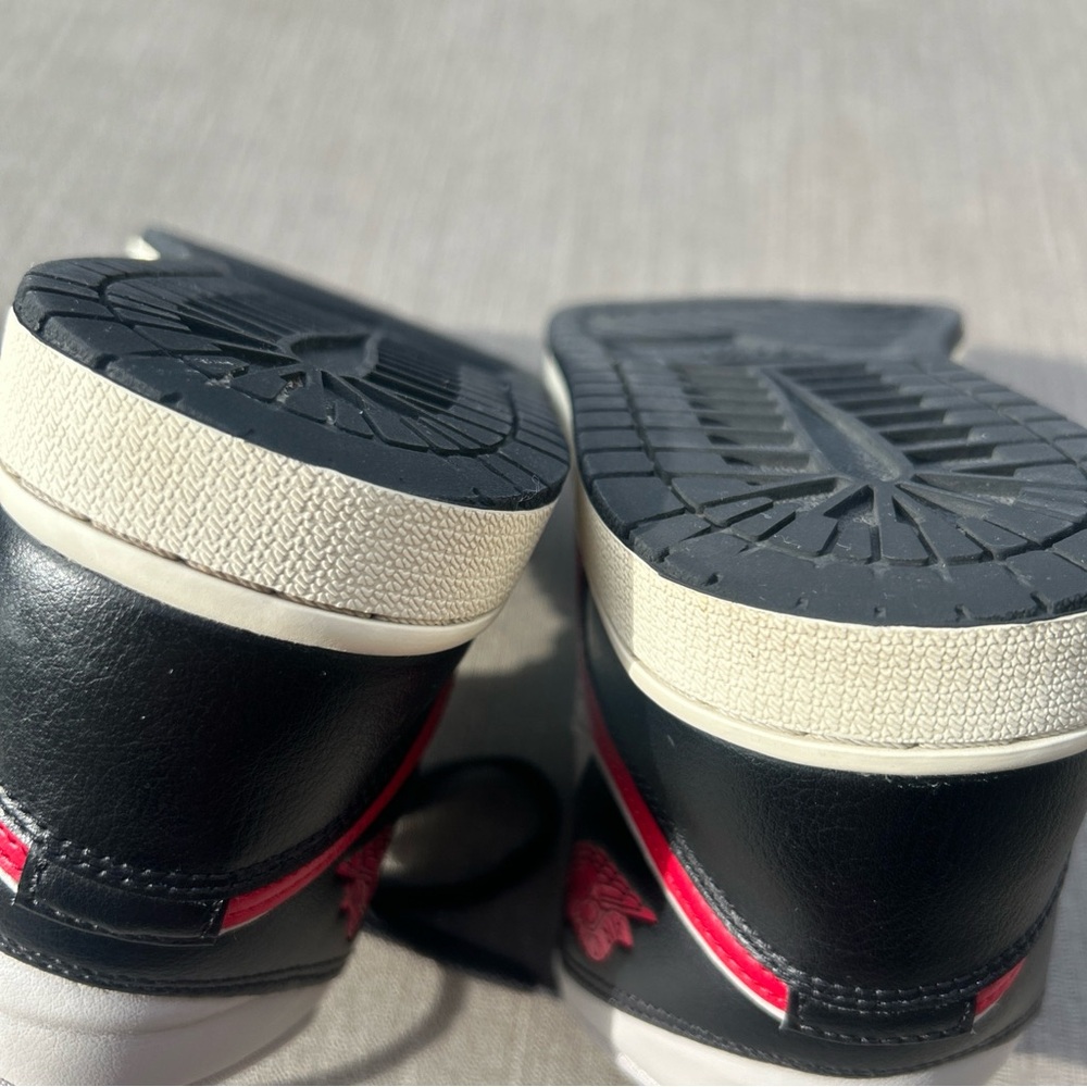 Nike Air Jordan’s 1 Mid Black Gym Red College Grey Sneakers BQ6472-060 Womens 7 - Picture 15 of 16